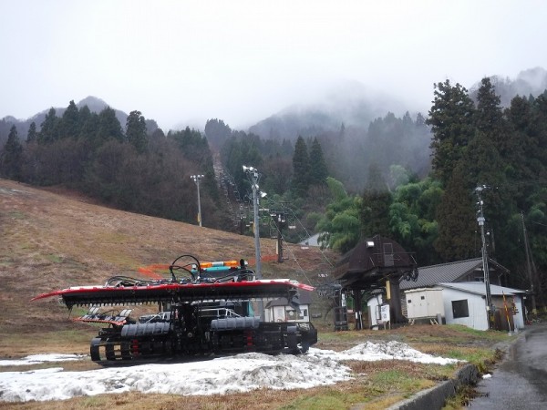 雪がありません