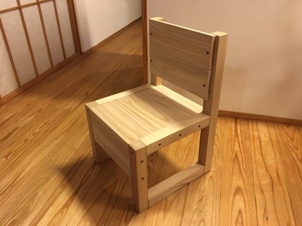 WS用のイスを試作しました！