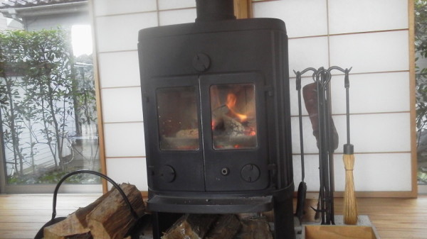 火を入れる頃。