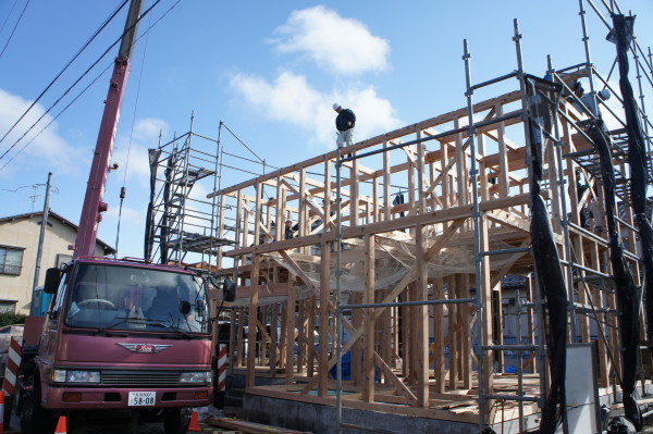 めでたく上棟となりました！