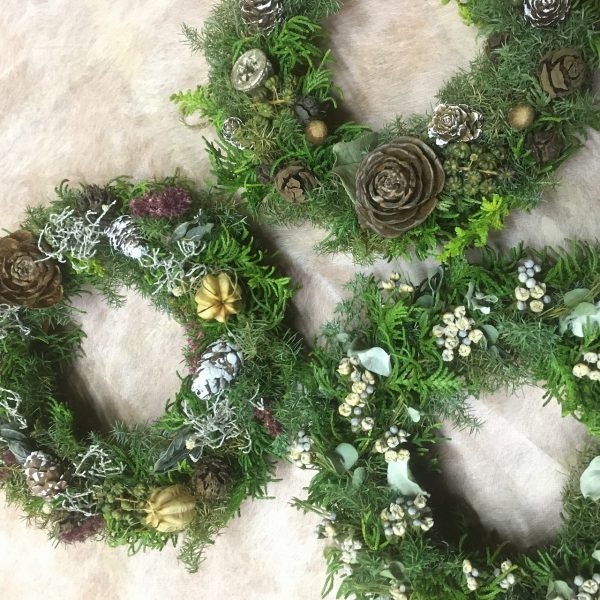 こだわりのリース作りをしましょう