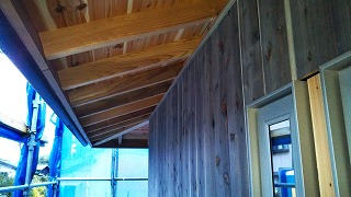 茅野山の家にて