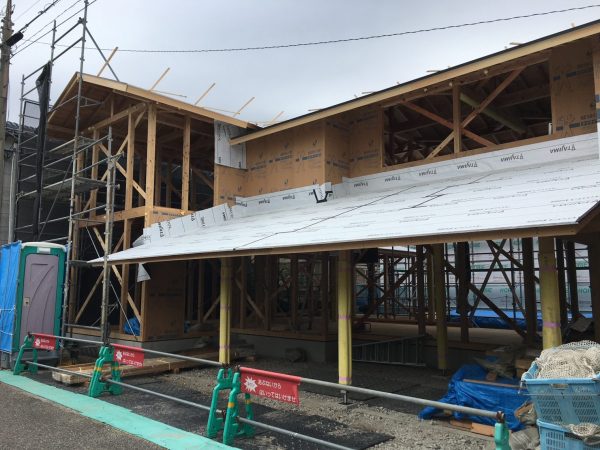 「上新栄町の家」上棟しました！