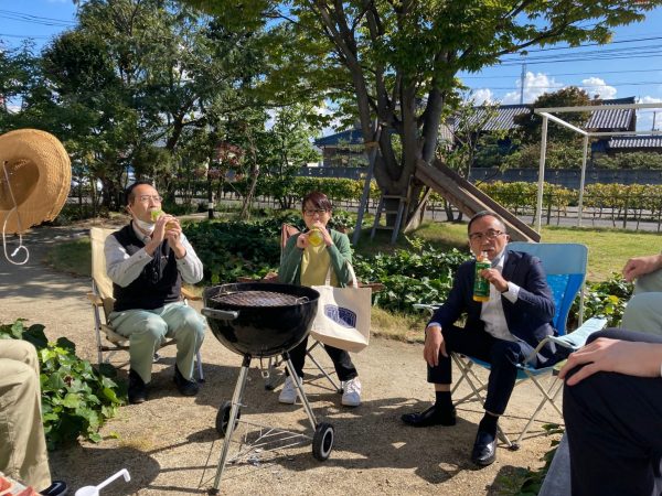 今日のランチはBBQ！