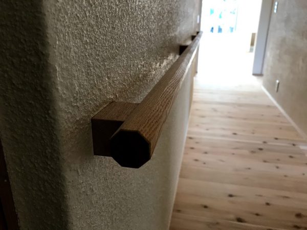 八角形の手すり