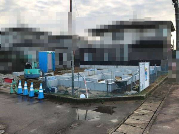 基礎工事を進めております