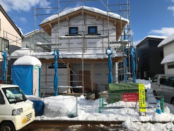 冬の貴重な晴れ間