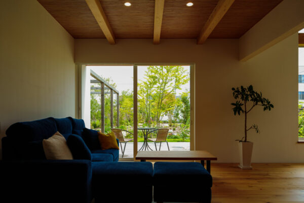 庭とのつながりを大事にする