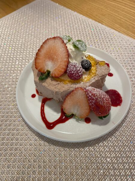 大好評でした！Xmas限定メニュー【ブッシュドノエル】