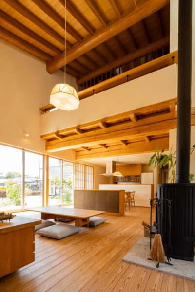 構造材を見せる家づくり