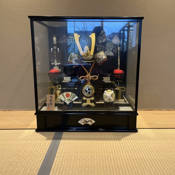 五月人形を飾りました！