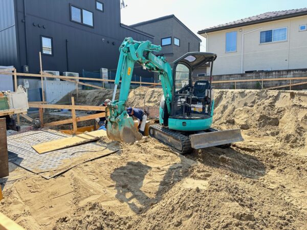 五十嵐の家　現場レポー基礎工事スタート！ー