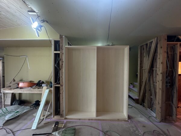 現場レポート　ー江南の家　家具・造作工事編ー