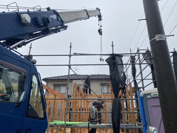 「西蒲区の家」上棟しました！