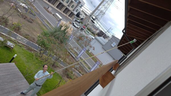 モデルハウスの掃除をしました