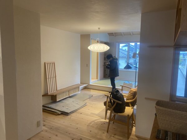 「五十嵐２の町の家」竣工検査