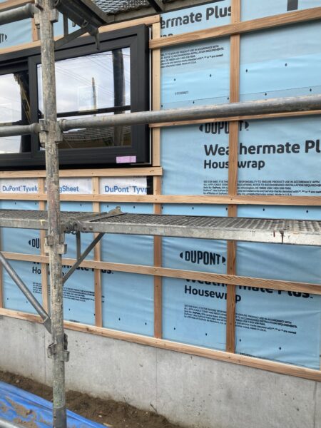 「西蒲区の家」現場進捗②