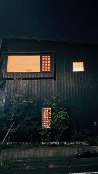 夜の灯りを楽しむ