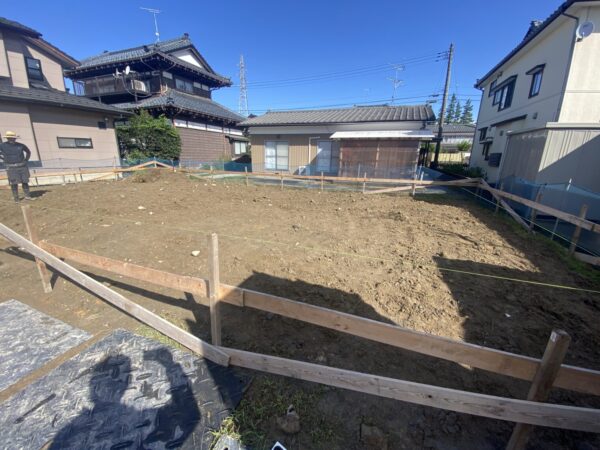 「早通の家」基礎工事