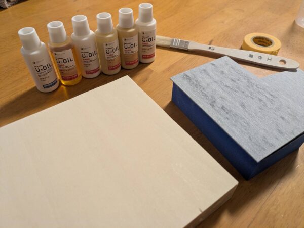 塗装サンプルを自作しました