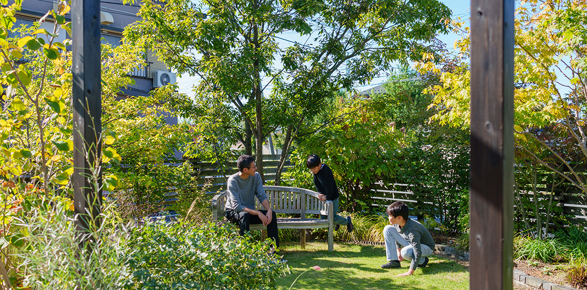 庭のある暮らし