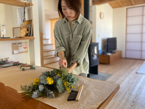 スワッグ作りWS