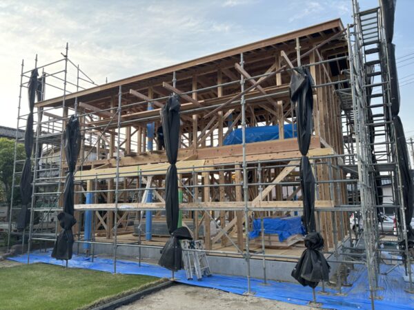 「豊栄の家」上棟