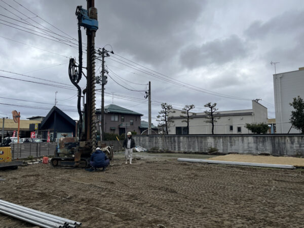 「豊栄の家」地盤改良・基礎工事～上棟まで