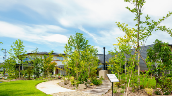 昼のモデルハウス