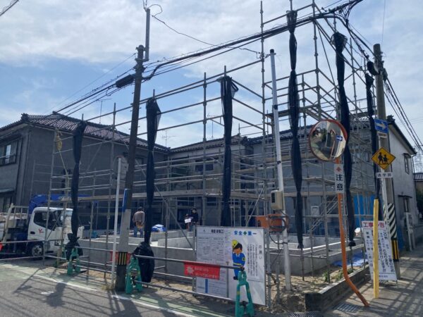 「牡丹山の家Ⅱ」上棟