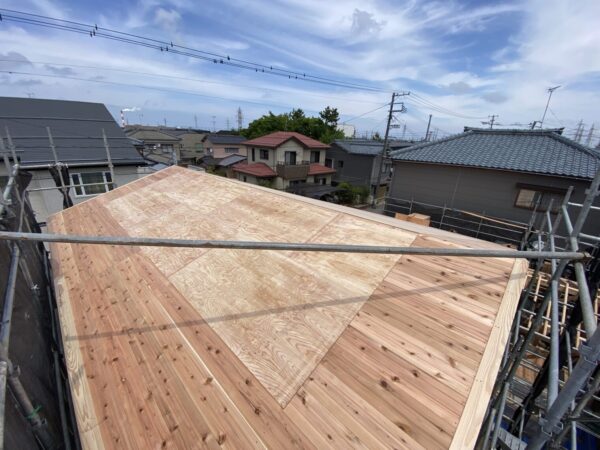 「牡丹山の家Ⅱ」上棟