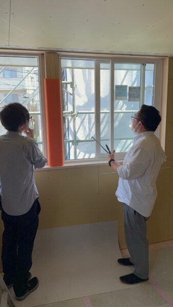 「関屋金衛町の家」木完検査