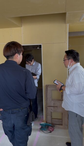 「関屋金衛町の家」木完検査