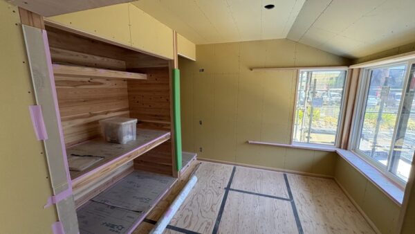 「豊栄の家」外壁工事・木工事完了