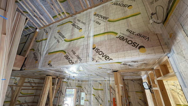 「牡丹山の家Ⅱ」木工事