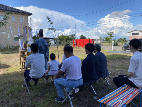 「大通黄金の家」地鎮祭