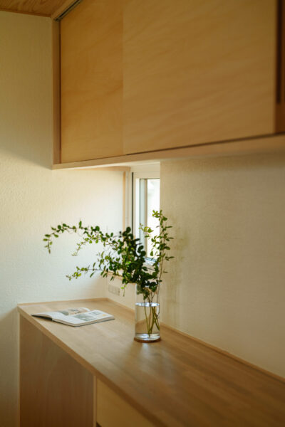 水原の家　読書スペース