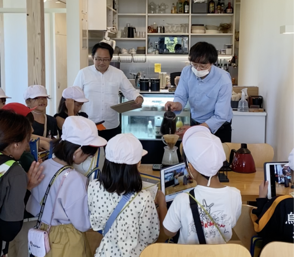 鳥屋野小学校町探検