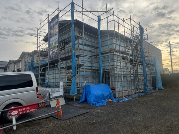 「大通黄金の家」外壁・断熱工事