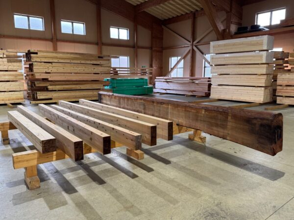 山北木材加工協同組合での木材検品について