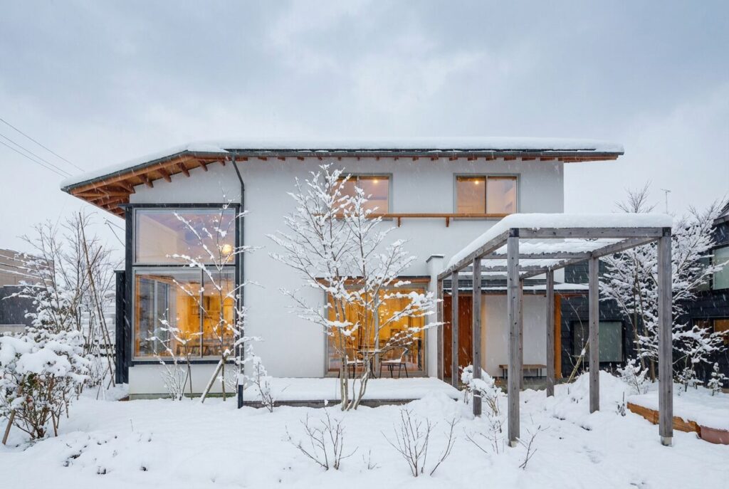 雪の鳥屋野南モデルハウス