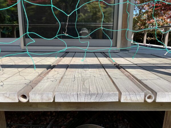 濡れ縁のメンテナンス