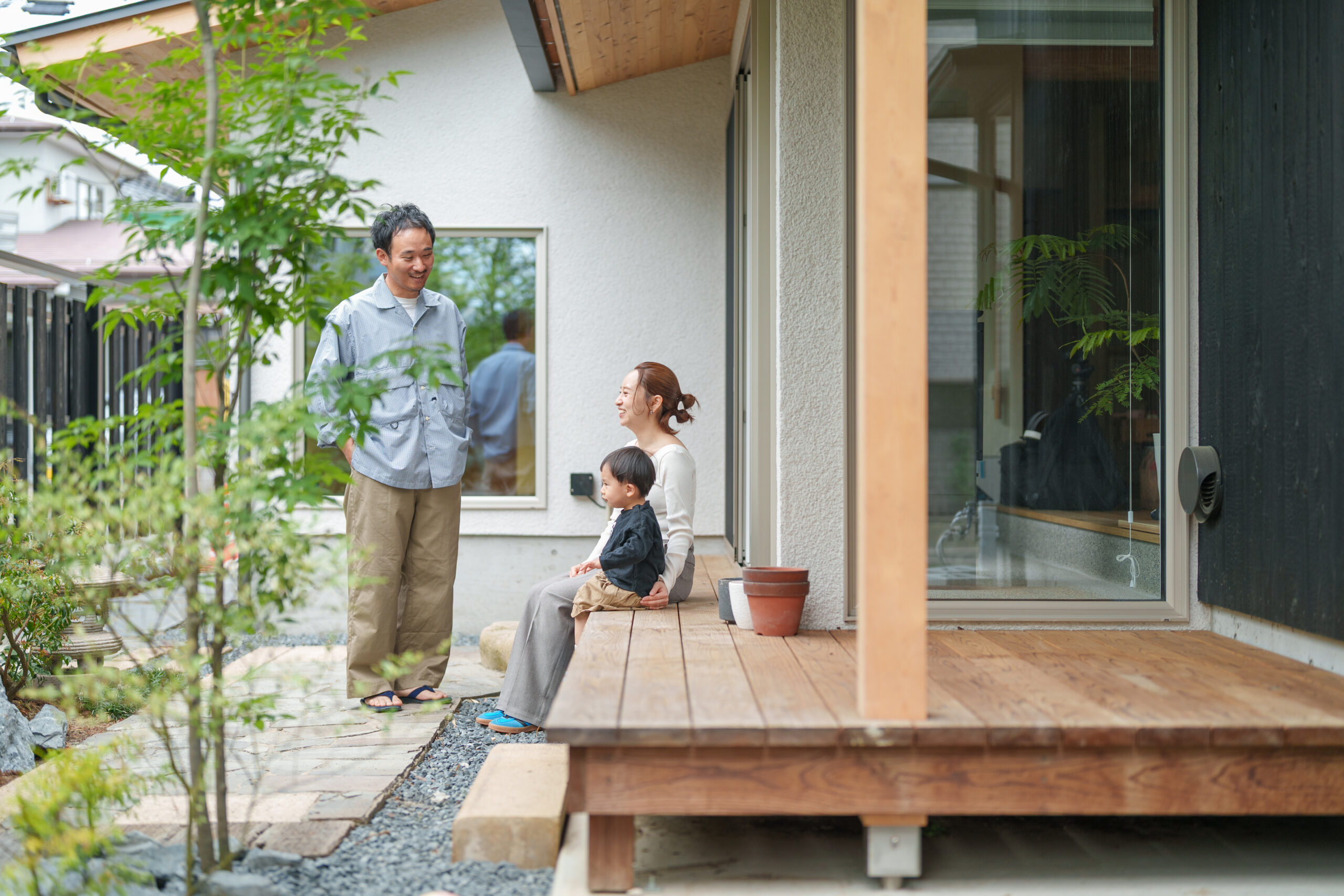 「とにかく居心地が良い」どこにいても緑が見える住まい