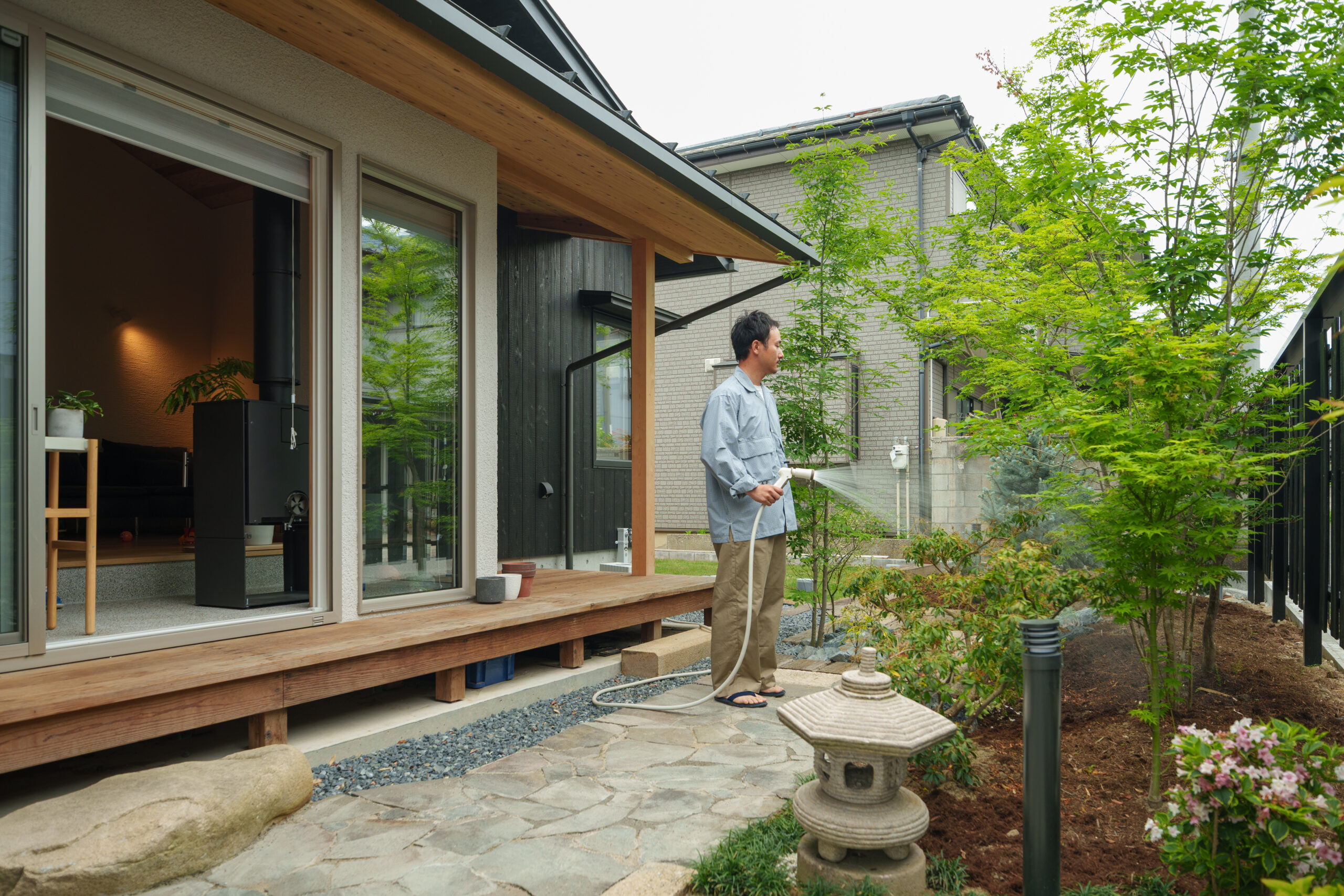 「とにかく居心地が良い」どこにいても緑が見える住まい