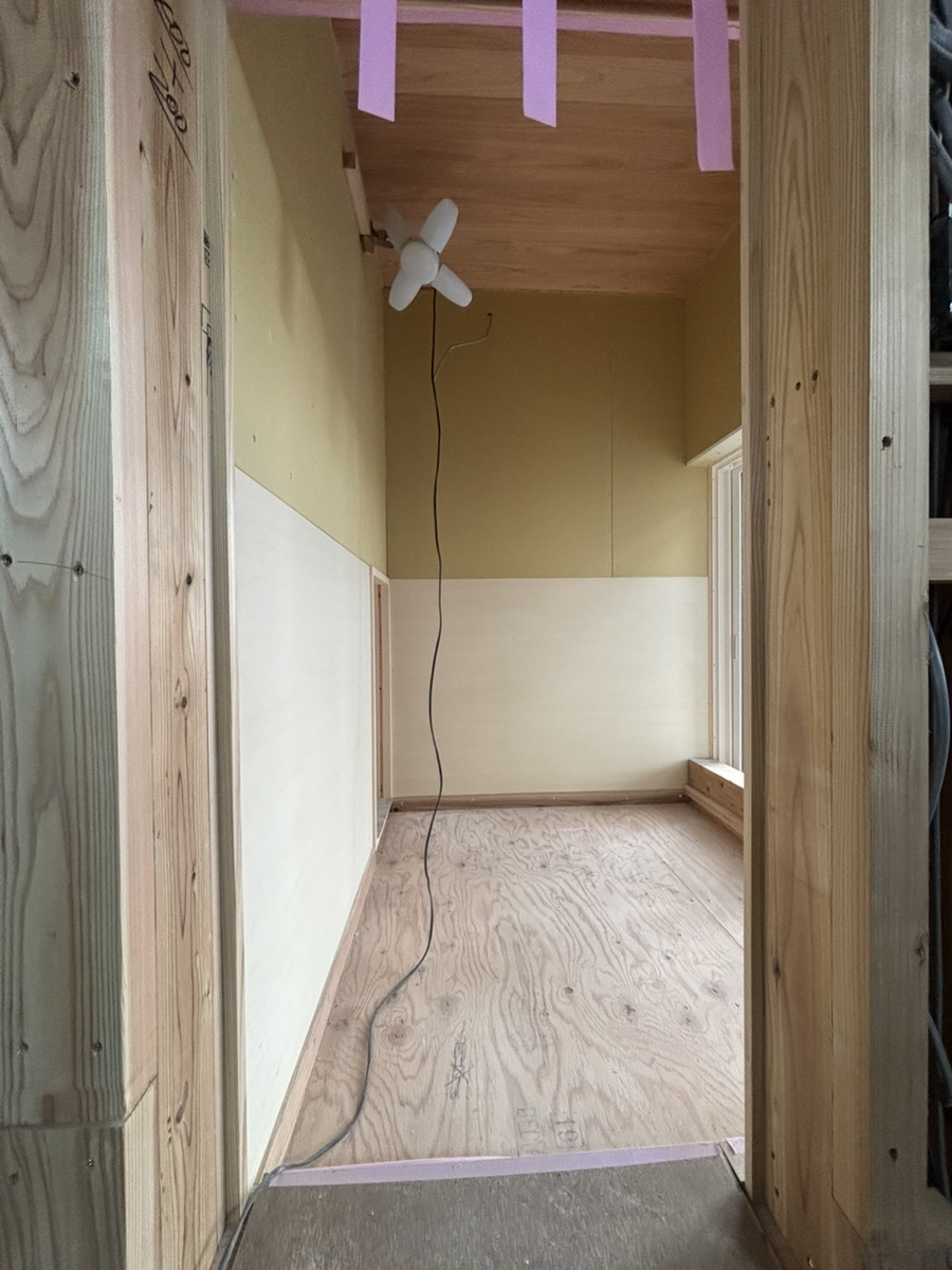 「大通黄金の家」進捗状況