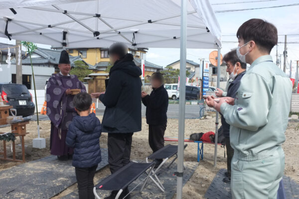 「豊栄の家」地鎮祭