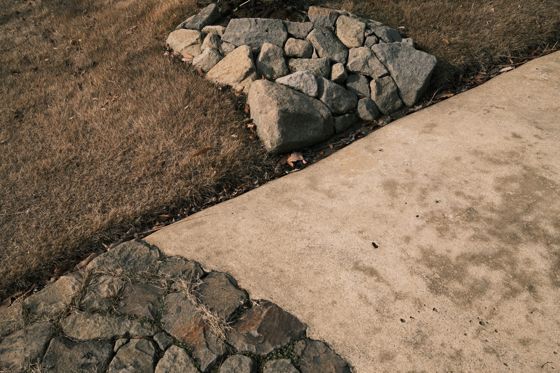 石を使った庭づくり