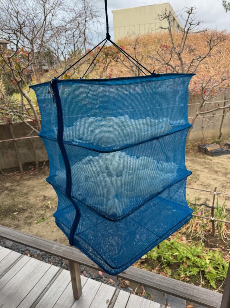 「HARUMACHIガーデン」で作った切干大根