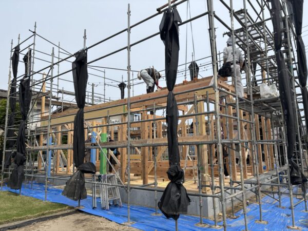 「豊栄の家」上棟