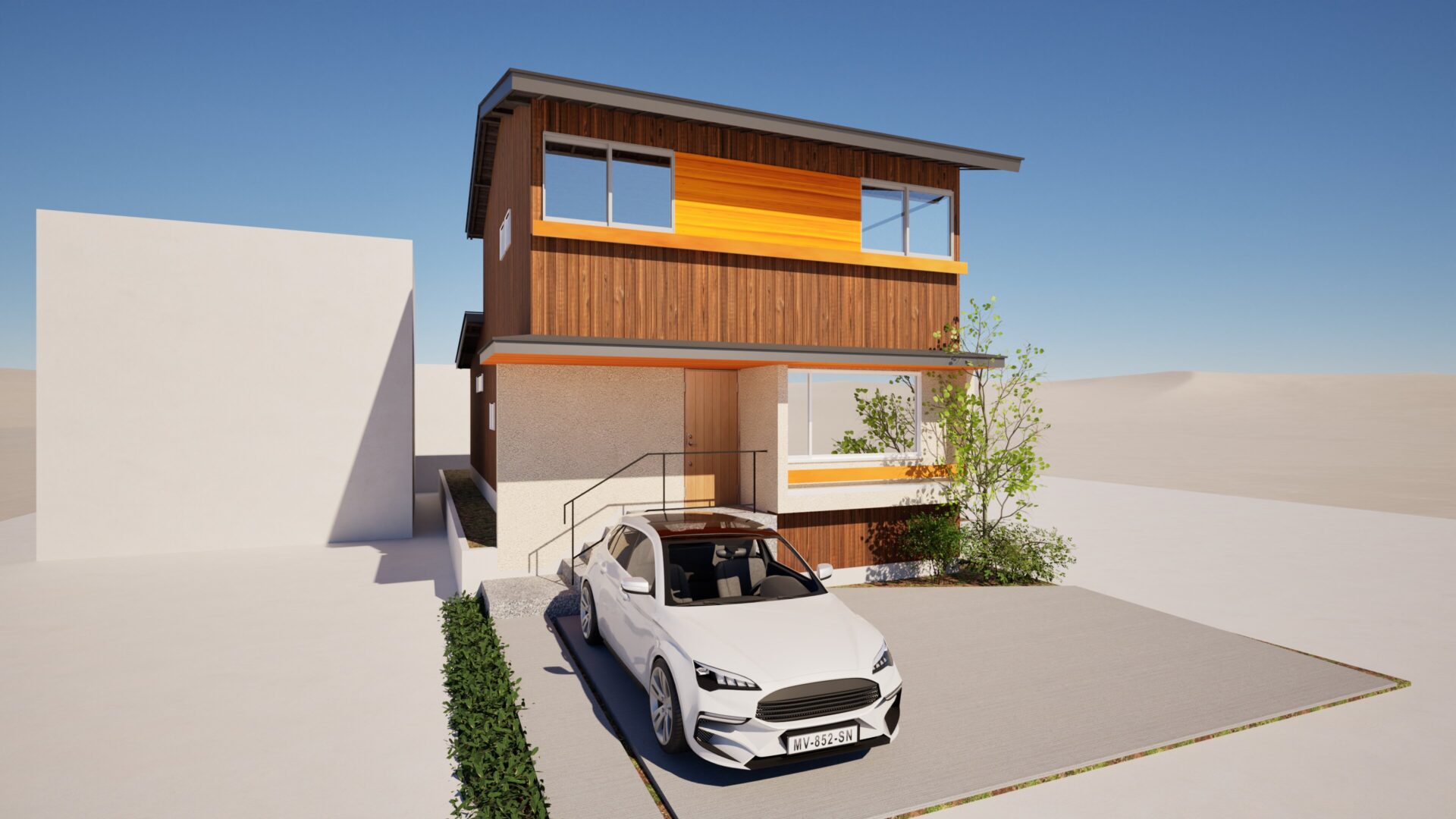 「光井戸の家」　はじまります！